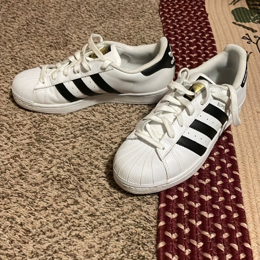adidas superstar white shoes